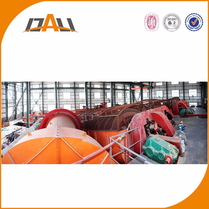Conjunto de equipos de tratamiento de minerales