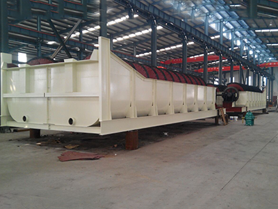 High weir spiral classifier